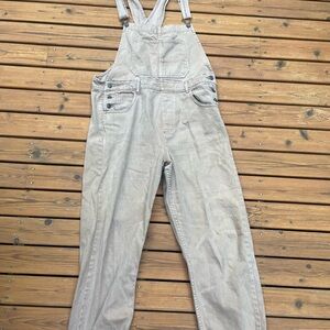 Free People Tan Overalls